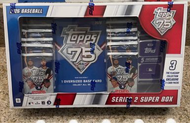 2026 Topps Baseball MLB Series 2 Super Box 75 Anniversary Munetaka Murakami Rookie RC Cards Chrome