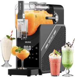 Slushie Machine 88 oz, 7-in-1 Slushy Machine for Home, Professional Frozen Drink Maker with LED Display, Auto-Clean, No Ice Needed, for Frozen Drinks 
