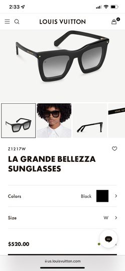 Louis Vuitton, Accessories, La Grande Bellezza Sunglasses