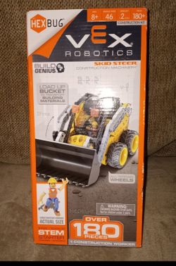 HEXBUG VEX Robotics skid steer buildable construction toy $10 FIRM