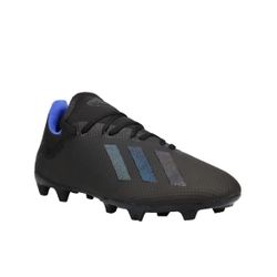 adidas Mens X 18.3 Firm Ground Soccer Cleats Cleated,Firm Ground - Black