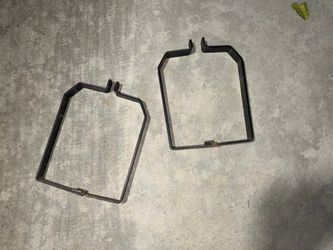 Trailer Battery Clamp Lock Brackets (2)