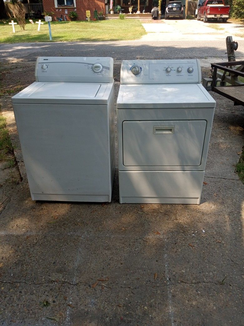 Whirlpool Washer And Dryer Working