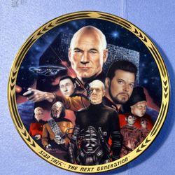 Star Trek “Best Of Both Worlds” Hamilton Collection Plate