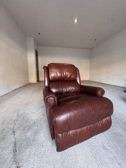 Brown Leather Recliner