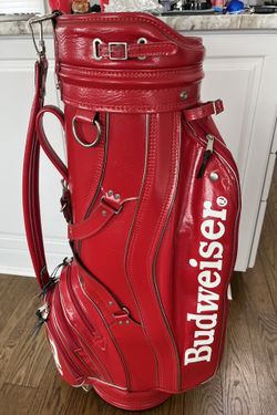 Perfect Condition Budweiser Cart G O L F Bag (Never Used ) for