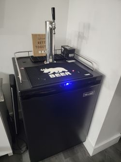 Beer keg refrigerator