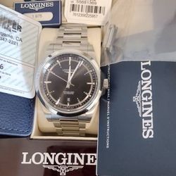Longines Conquest Automatic movement New with box tag Swiss made Power Reserved 80 Hours Switzerland

