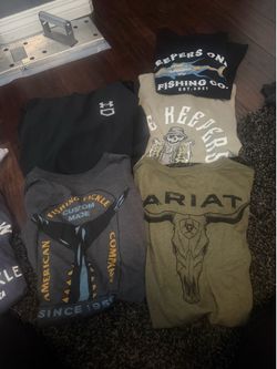 Men’s size large shirts $10