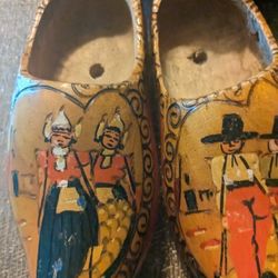 Vintage Holland Shoes For Decorating