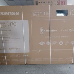 Get Ready For Superbowl.  100" 100" Tv By Hisense 100U70N.  1 YEAR WARRANTY 