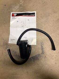 Gen 3 Tacoma 16-23 V6 K&N Oil Catch Can and Fumoto Valve