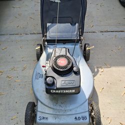 Craftsman Pushmower Bagger Fully Serviced Lawnmower!