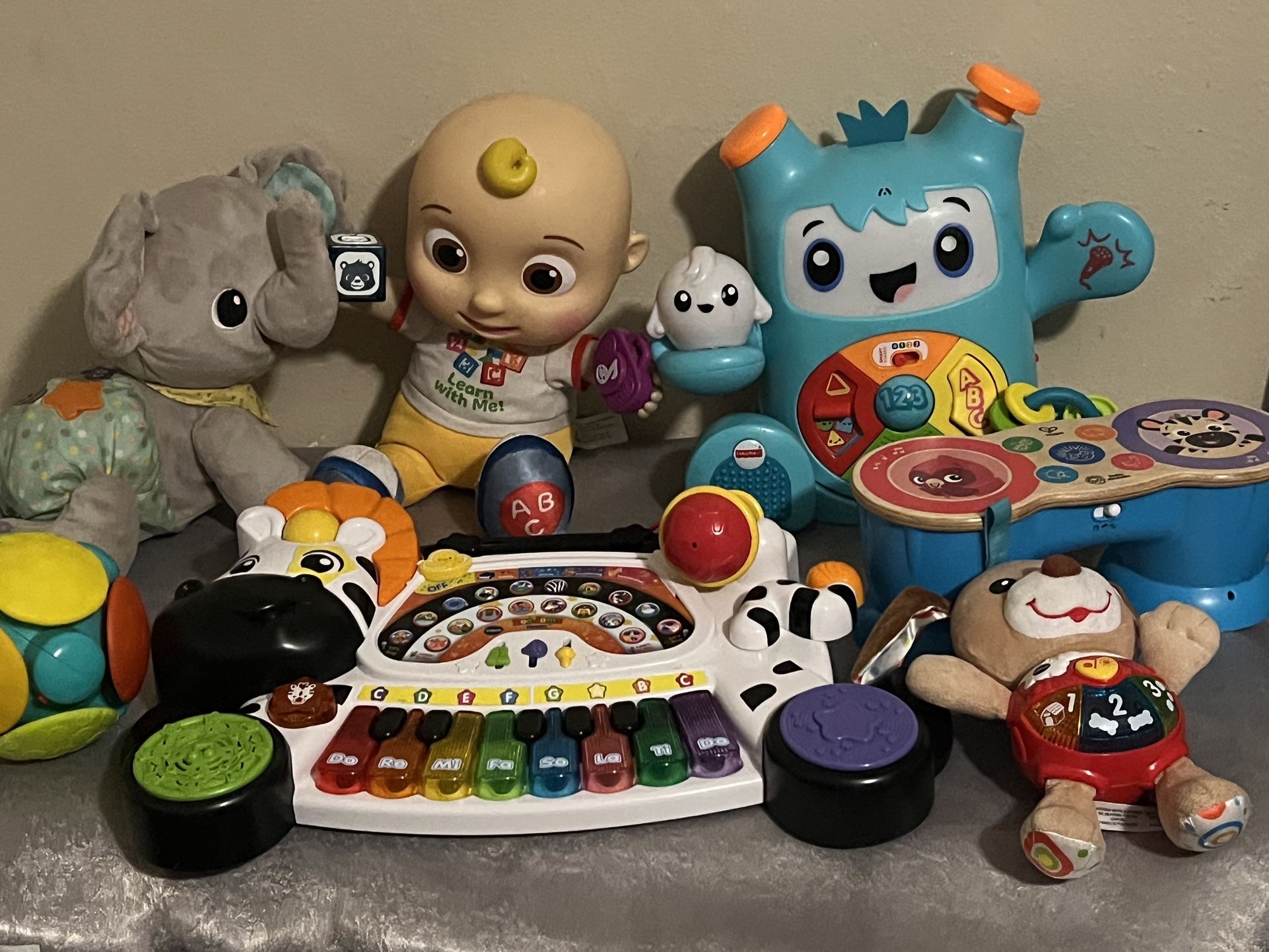 Vtech, Fisher Price, Baby Genius Toddler Toy Lot