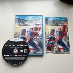 The Amazing Spider-Man Ultimate Edition Nintendo Wii U Complete Tested & Working