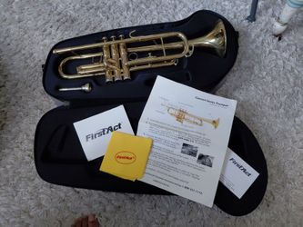 First Act Concert Series Trumpet with Case