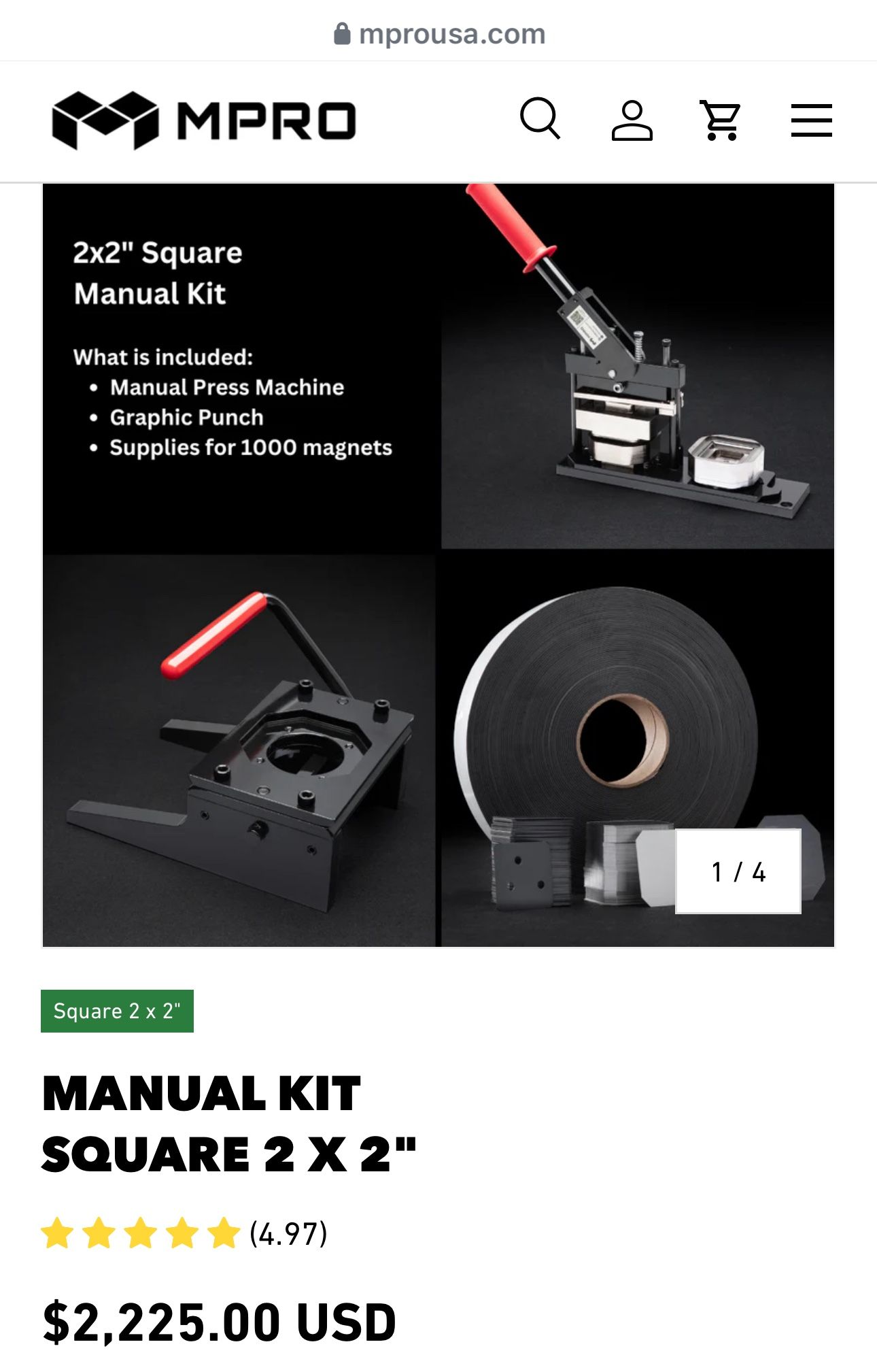 Magnet Button Maker