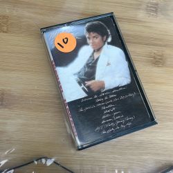 Michael Jackson Thriller Cassette 
