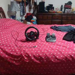 Selling Ps4 Or Ps5 And Pc Steering Wheel USB From Supersonic 