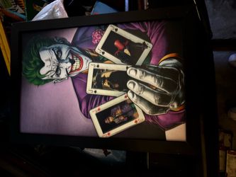 Joker picture frame
