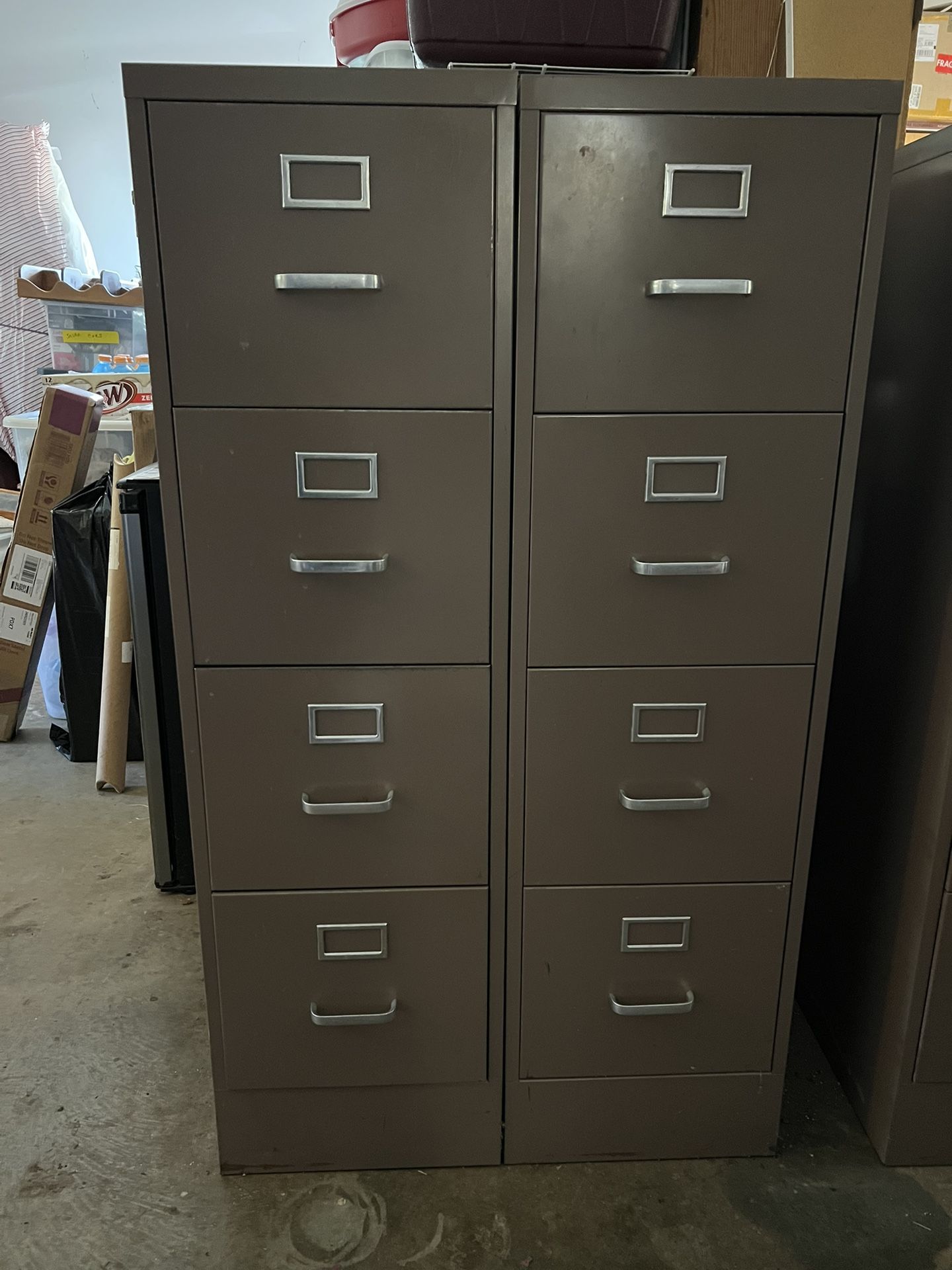 Metal File Cabinets ~ 4 Drawer