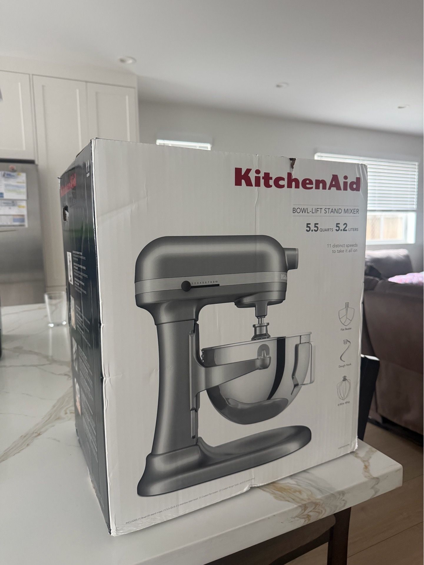 Kitchen Aid Bowl Lift Stand Mixer 5.5 quarts 5.2 liters