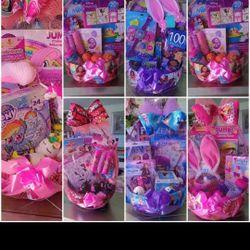 Easter Baskets And Confetti Eggs 
