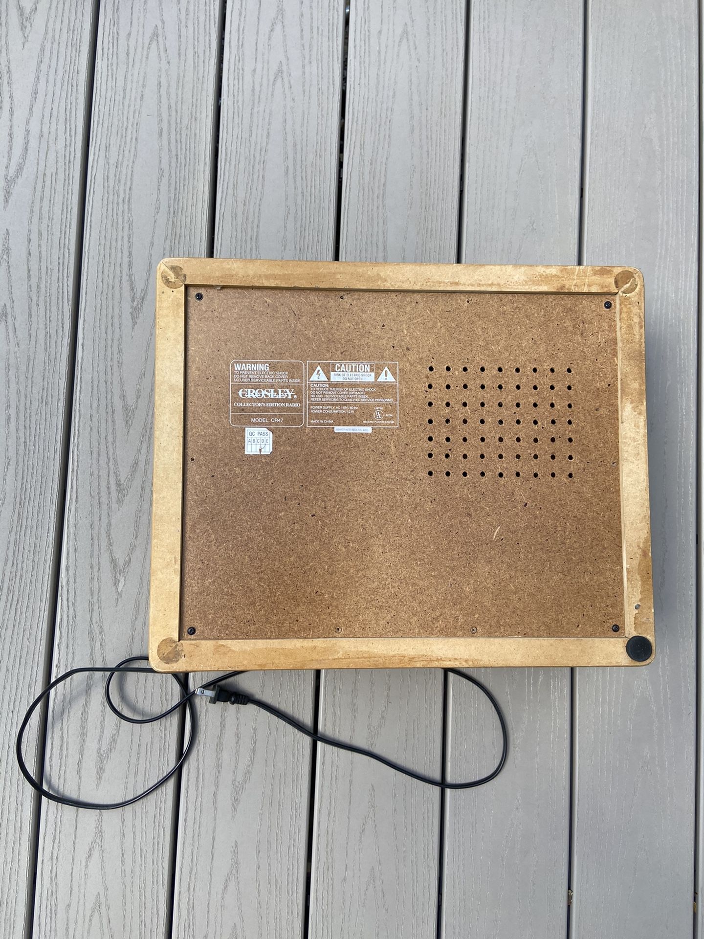 Crosley Wooden CR47 Record Player