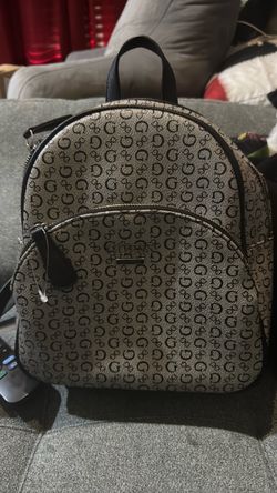 Guess Monogram Logo Backpack