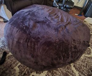 Large plush bean bag