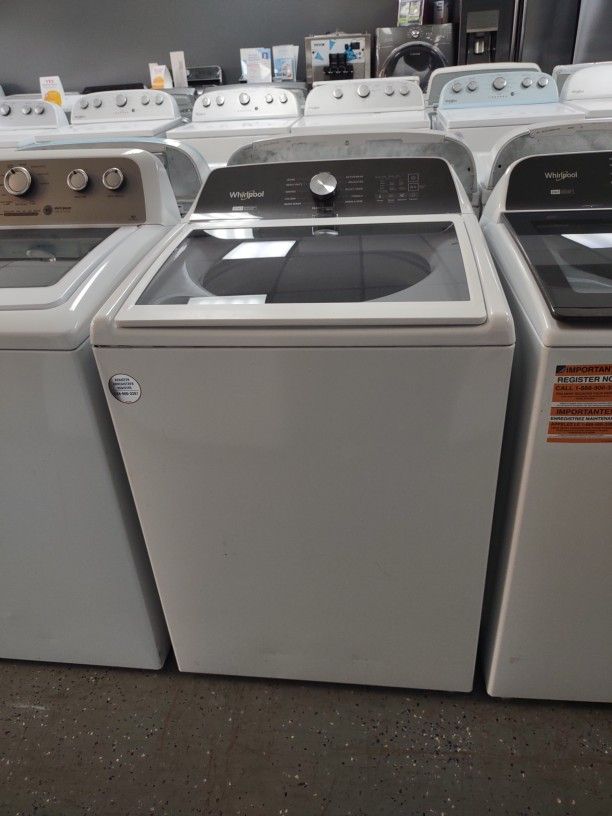WHIRLPOOL WASHER 4.7 2 IN 1 REMOVABLE AGITATOR SEE THROUGH
