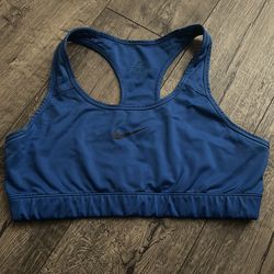 Nike Blue Sports Bra Large