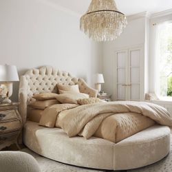 King Tufted Bed! Same Day Delivery! No Credit Check Financing!