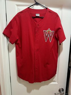 STREETWISE Baseball Jersey T-shirt West Coast W Halo
