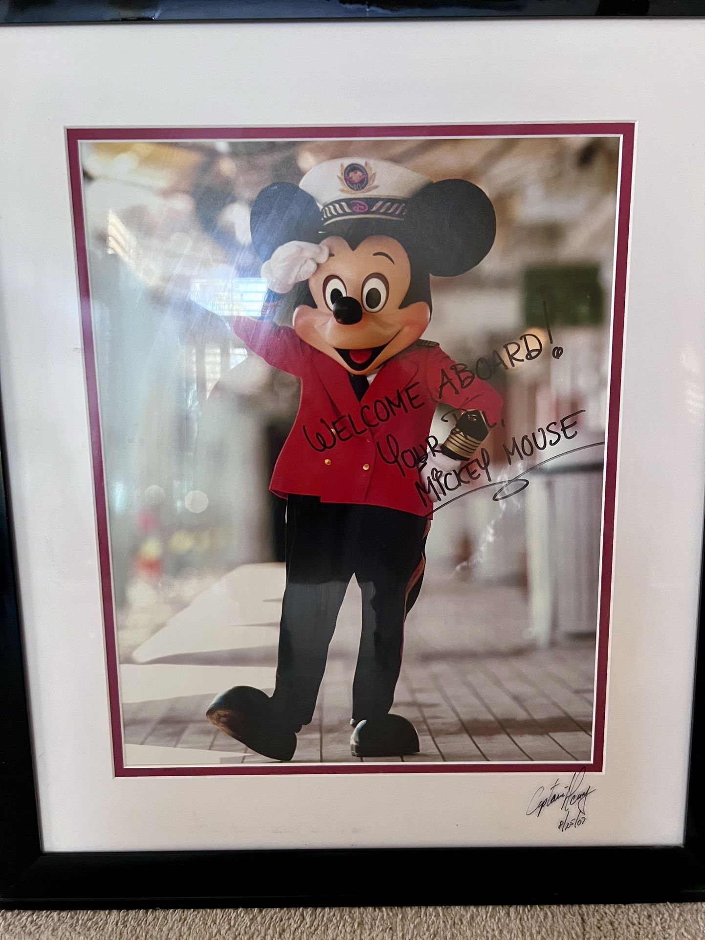 Disney Cruise Line Memorabilia 