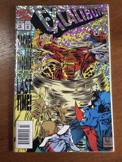 Great Condition- Marvel Comics Issue #75 March 1994 -Holofoil Comic Book- EXCALIBUR   