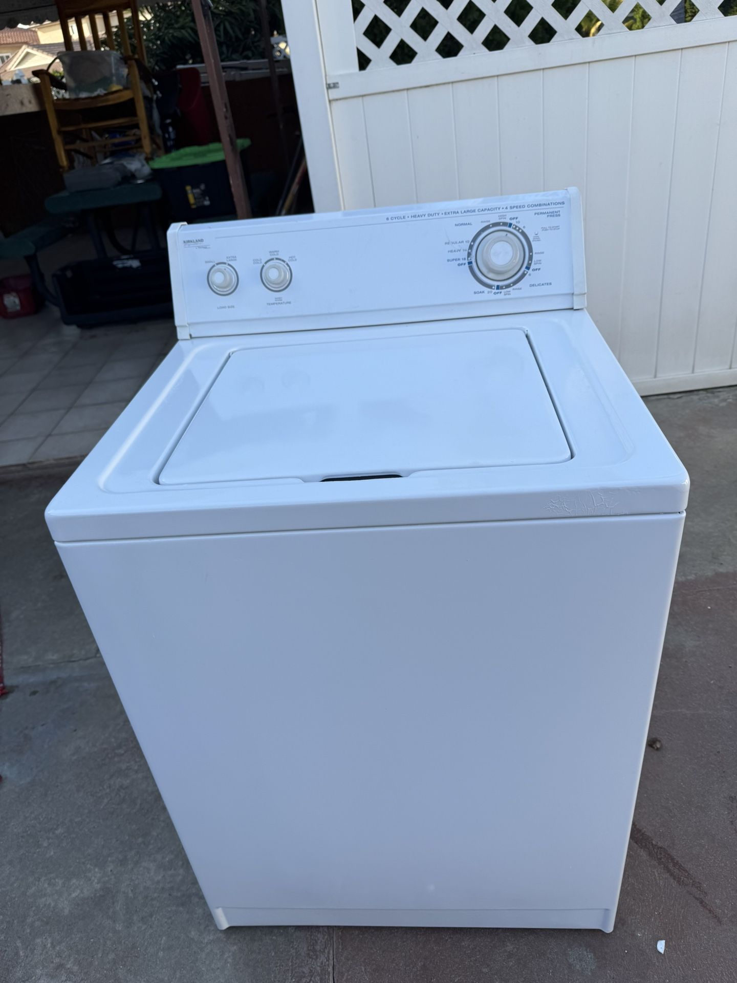 Whirlpool Washer Extra Large Capacity Heavy Duty