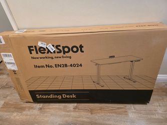 FLEXISPOT EN2 Electric Standing Desk - New Open Box - Read Description