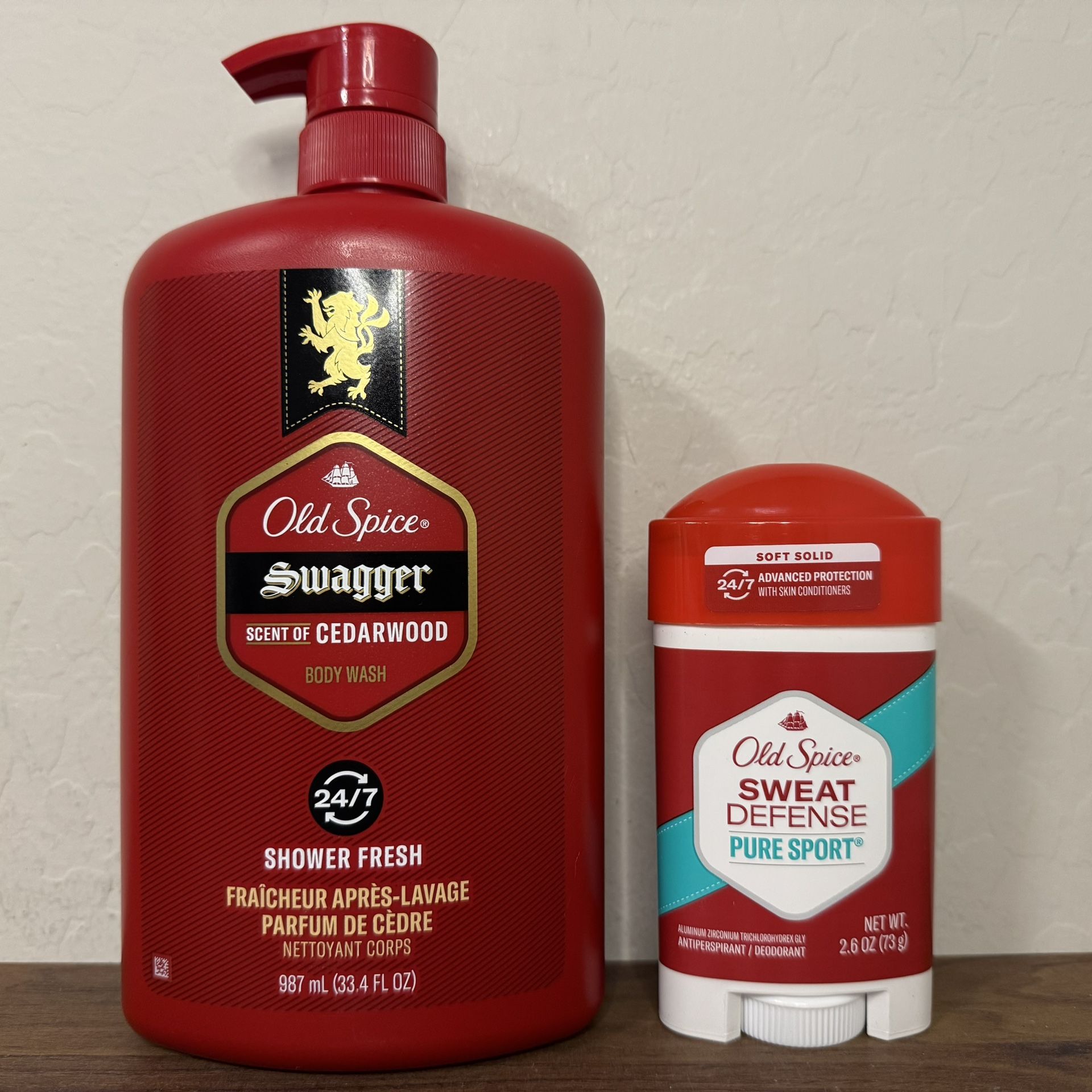 Old Spice Body Wash Deodorant Bundle