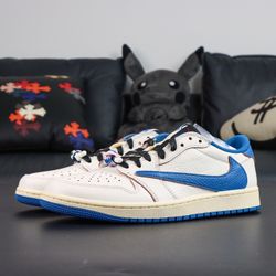 Travis Scott x Air Jordan 1 Low Pale Vanilla