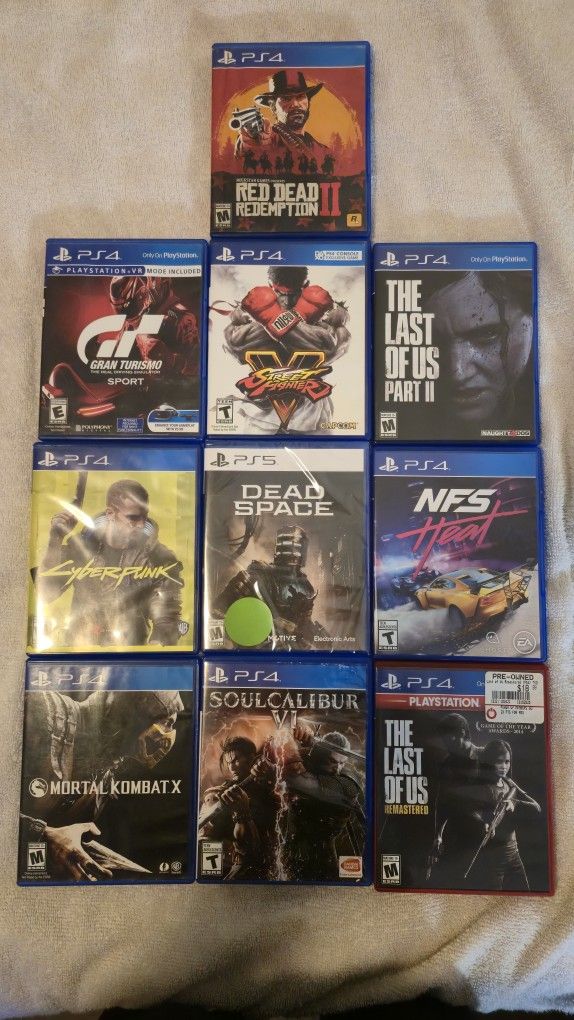 11 PS4 Games Bundle + New Dead Space (PS5) – Cheap – Must Sell Today
