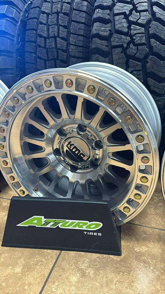 17" KMC 6x139 Rims And Tires 285/70/17