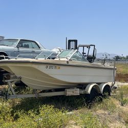 Lake Boat In Working Conditions 