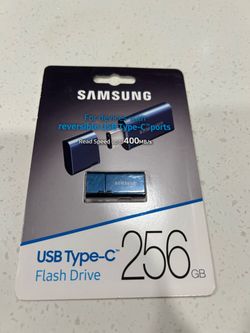 NEW Samsung 256 gb usb-C flash drive