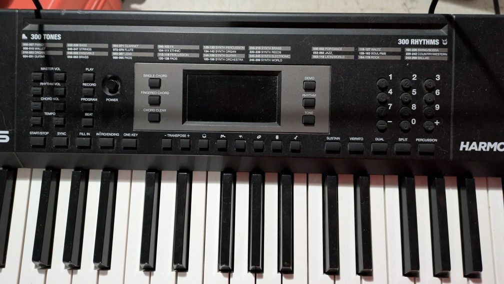 Alesis Electric Keyboard With Stand & Seat