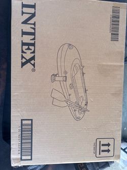 Intex boat