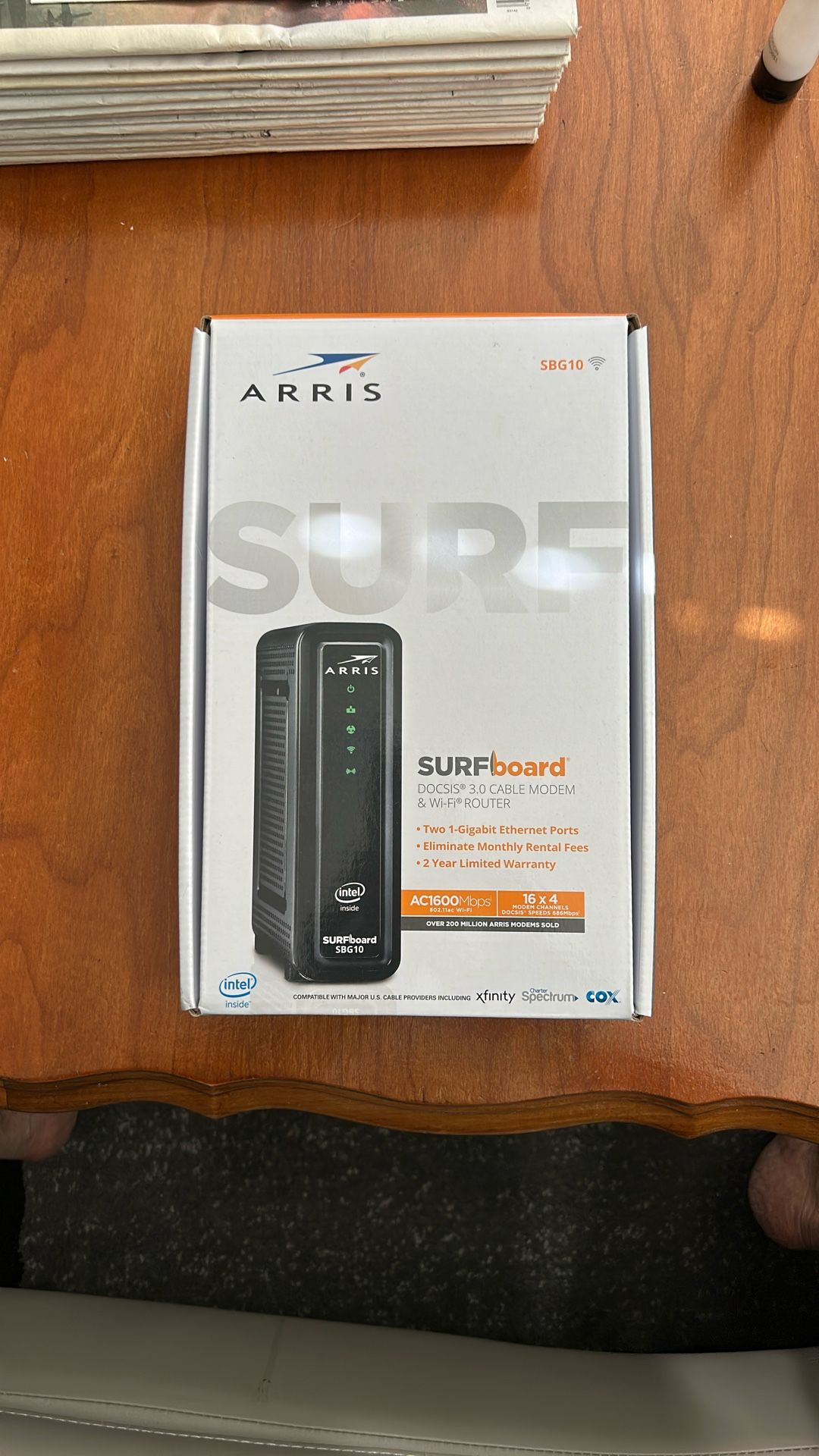 Cable Modem & Wi-Fi Router