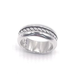 New Sterling Silver 925 Robe Ring 