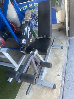 Body-Solid Leg Extension and Prone Hamstring Curl