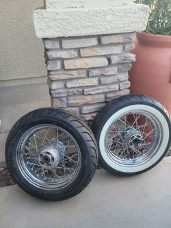 New Rims And Tires for motorcycle